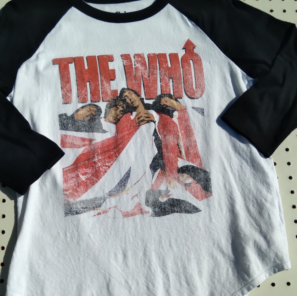 The Who shirt size Medium 3/4 sleeves